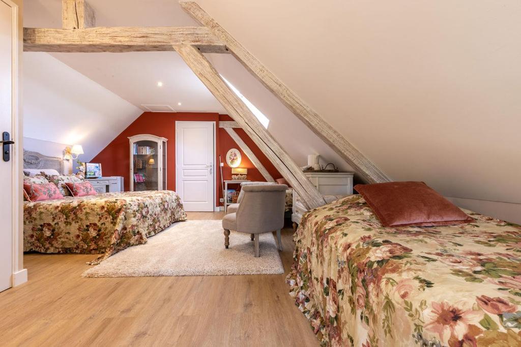 Le Clos Des Roses Chambres Et Tables D Hotes Meusnes Dış mekan fotoğraf
